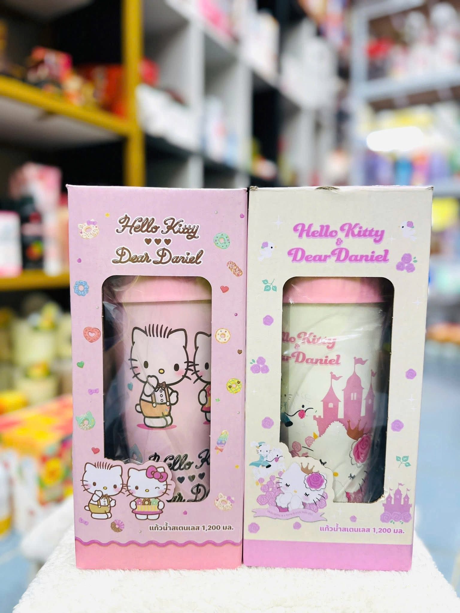泰國直送-Hello Kitty & Dear Daniel 主題保溫杯