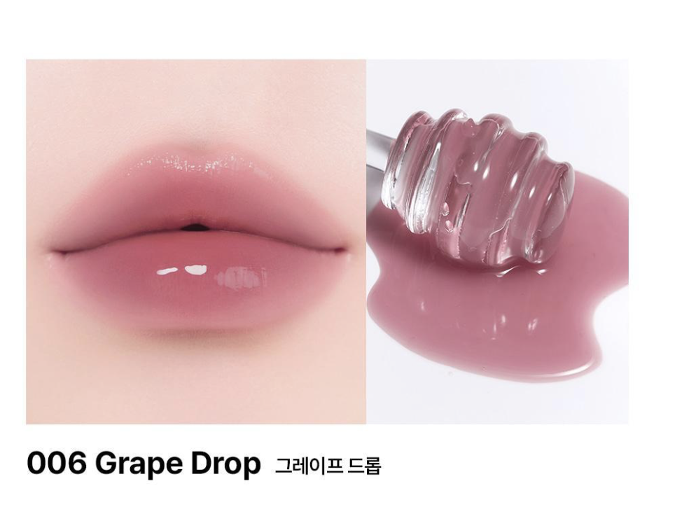 韓國 Muzigae Mansion 蜂蜜水光唇釉 +送 Mini 唇頰兩用霜吊飾｜Objet Glossy