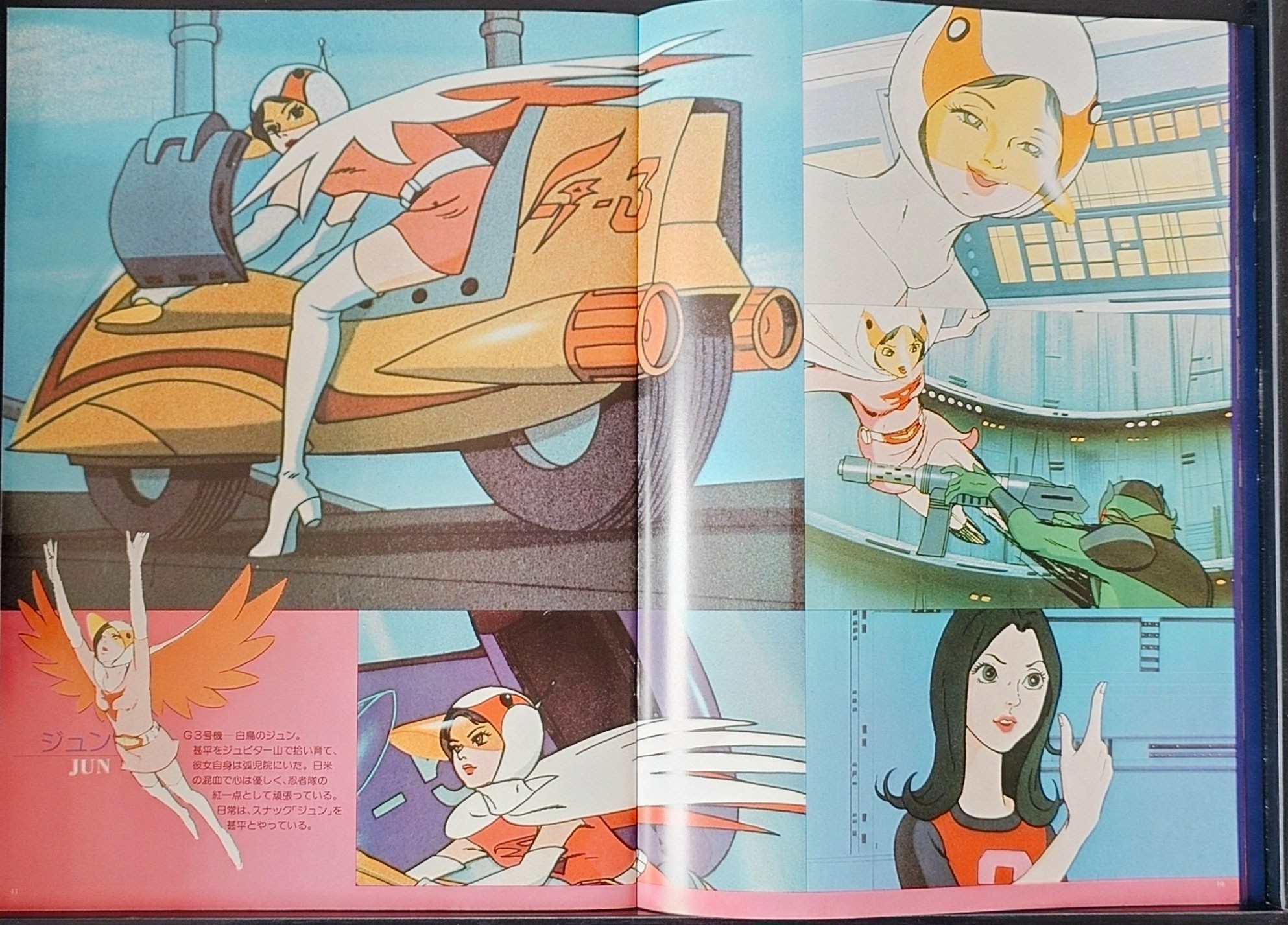 (激罕) 龍之子製作 < 神勇飛鷹俠 - 超冒險浪漫系列1 > 1978 B4大型特刊