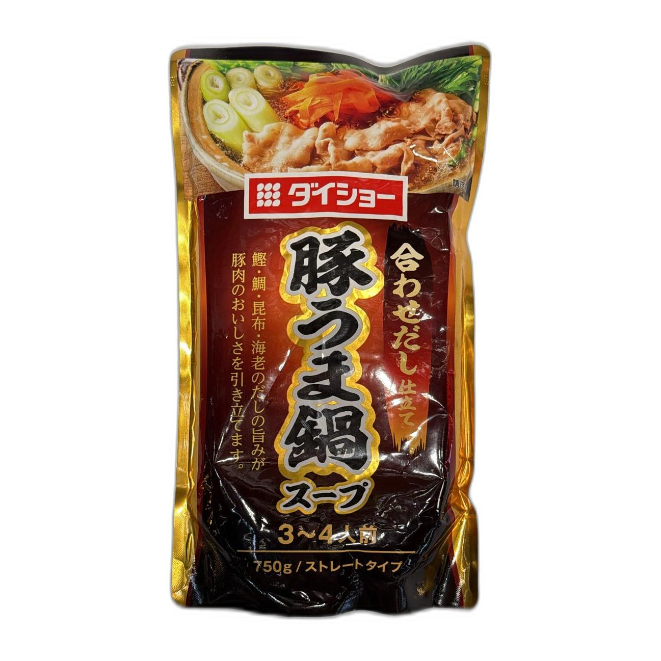 日本DAISHO海鮮風味豚肉湯底 750g