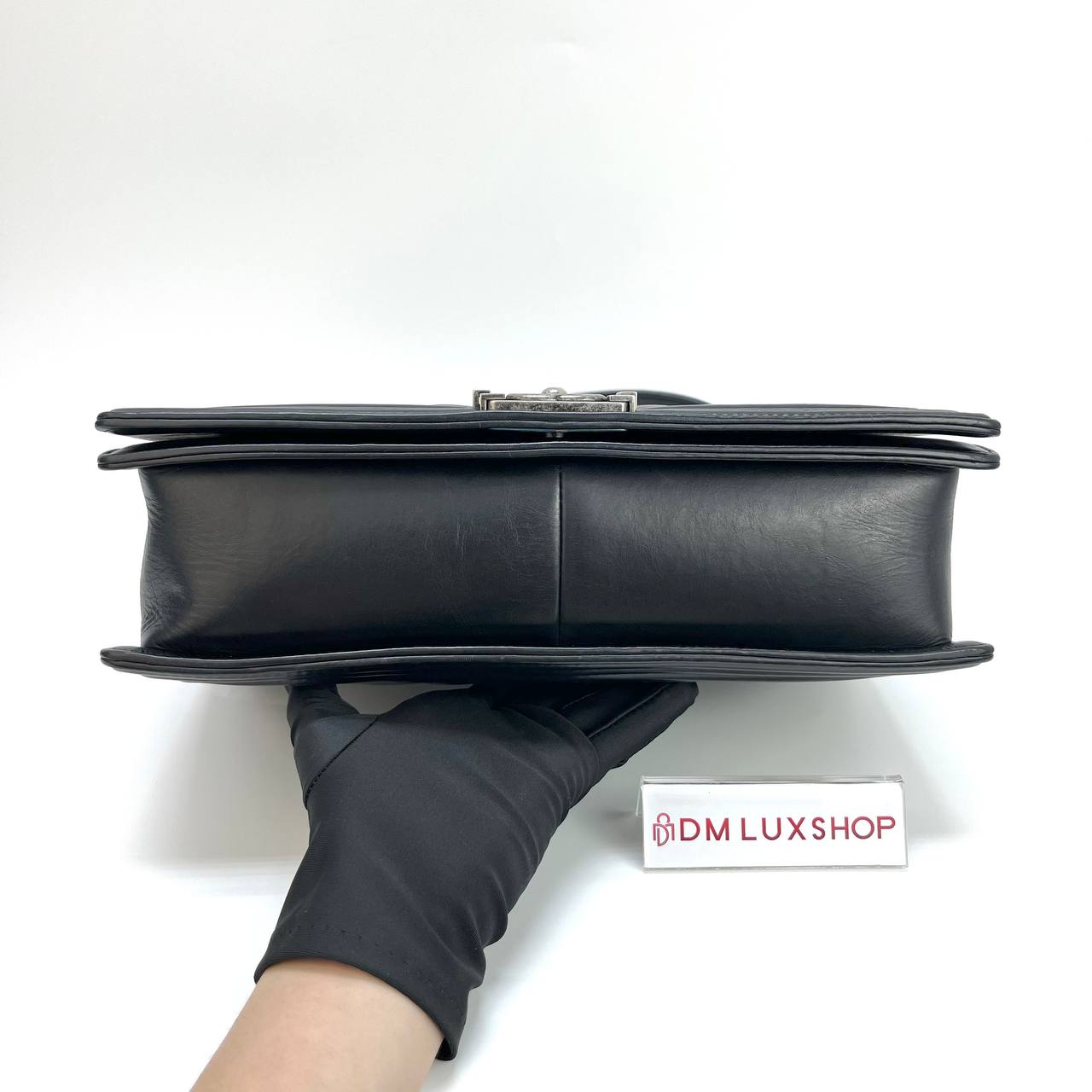 Chanel Large Boy Handbag SHW (Serial 18, Y: 2013)