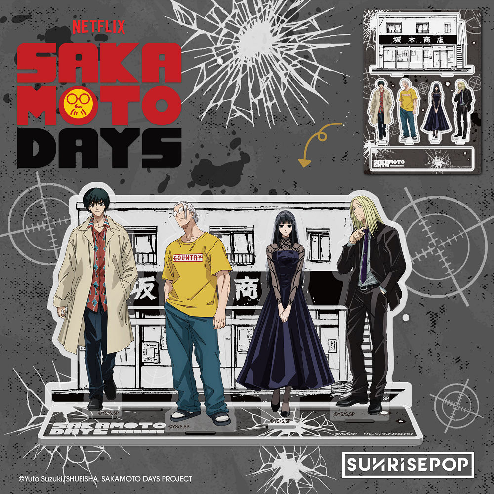 📦訂購 台灣代購 SUNRISEPOP 坂本日常 壓克力立牌