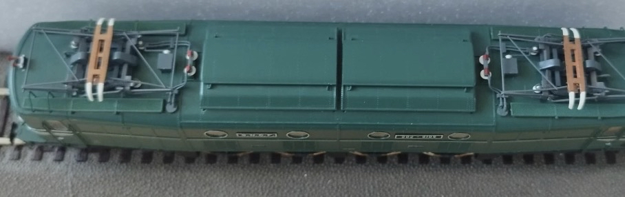 HO比例法國SNCF 2D2 9105 GRG2型電力機車（附解碼器）