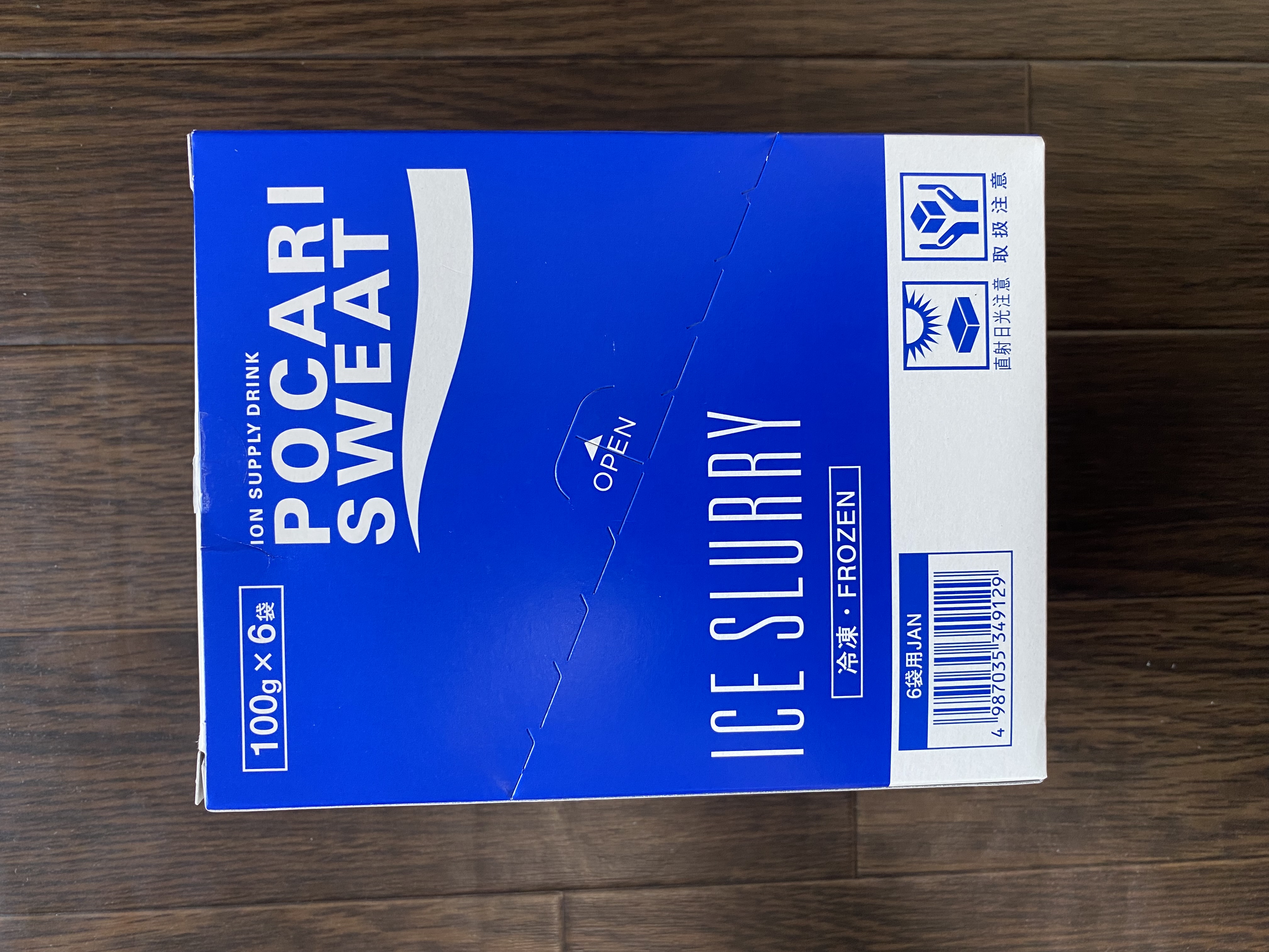 大塚ポカリスエットアイススラリー１０ 6袋入（大塚寶礦力水特冰沙飲料 6袋入）