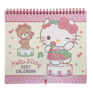 2027年掛曆-HELLO KITTY