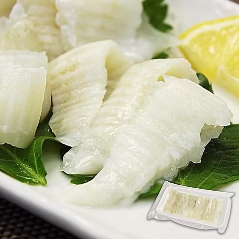 左口魚裙邊刺身90g（20片）