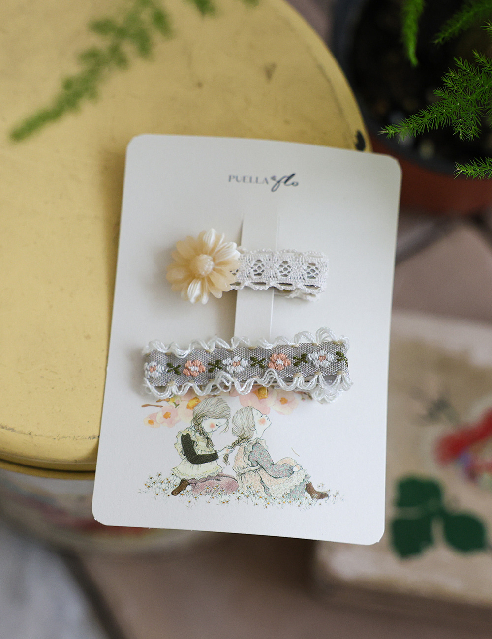 🇰🇷Puella_Flo髮夾set