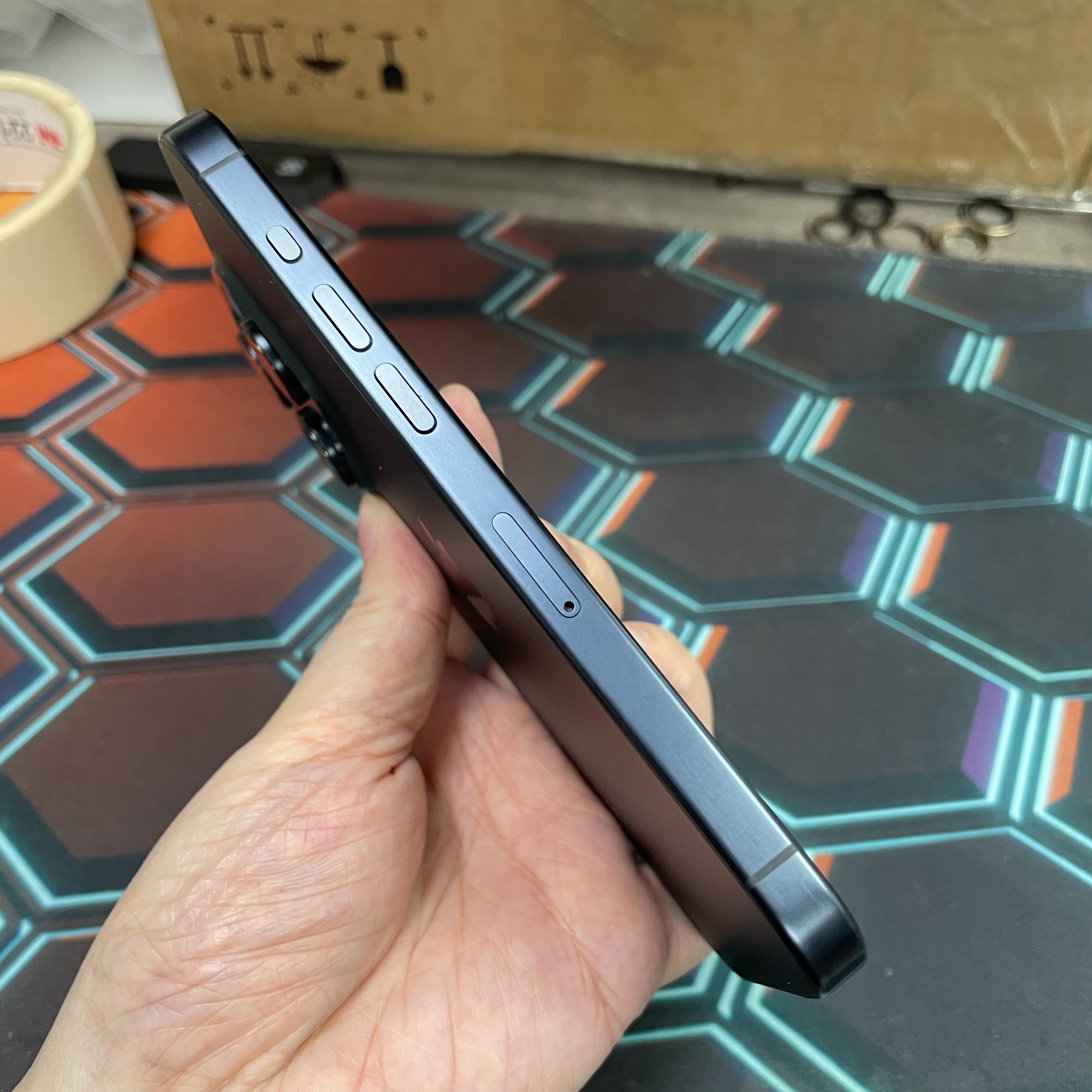 *8346 15 pro 完美機 128GB 電85 藍色 blue