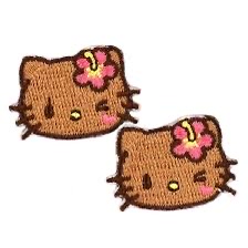 Sanrio 日燒kitty燙貼 72873
