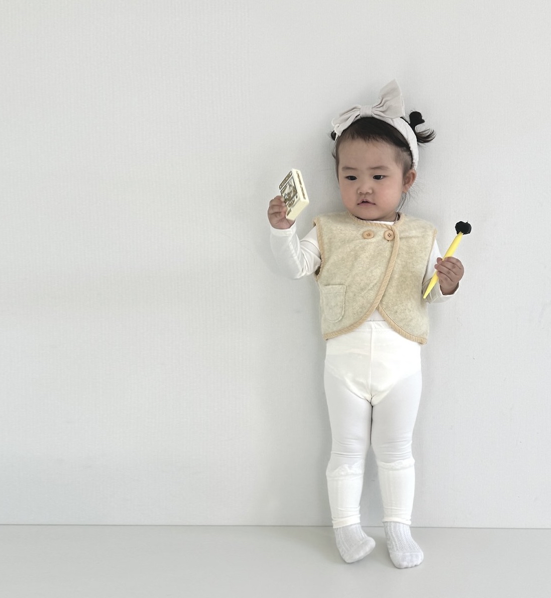 韓國保暖Cotton candy vest(Baby size)