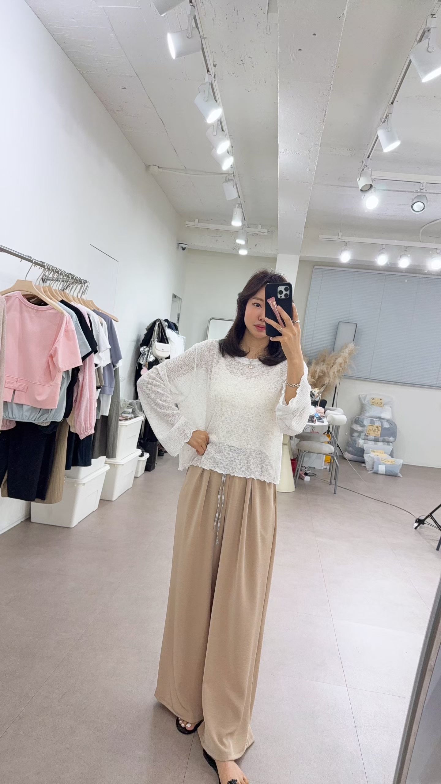 CH13 超薄網紗Top 