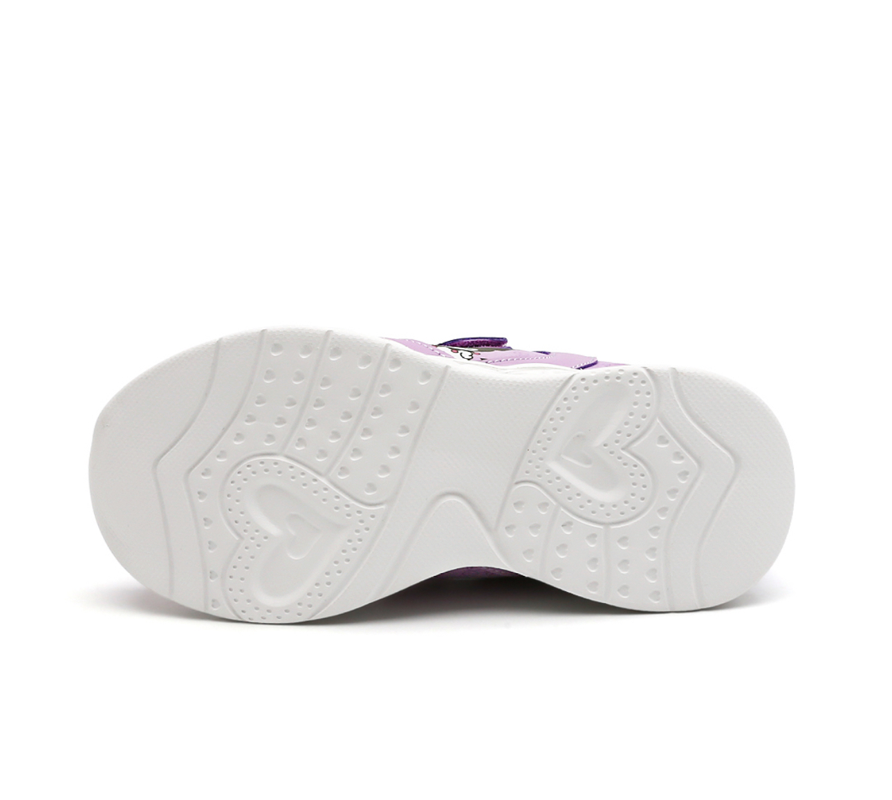 🇰🇷預訂 韓國直送🇰🇷Sanrio Kuromi人物印花魔術貼LED閃燈波鞋