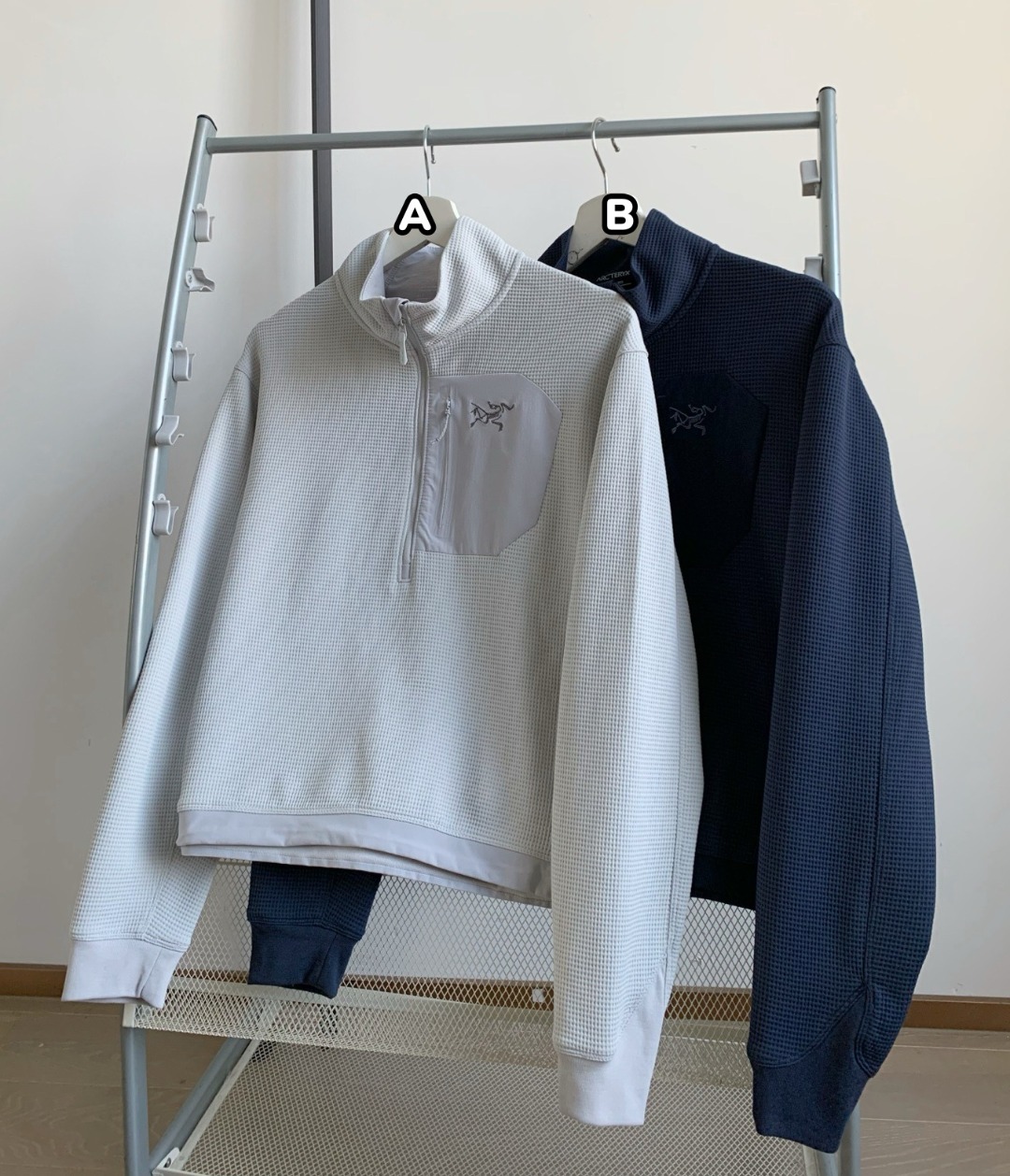 Arc'teryx OLERA 系列華夫格半拉鍊衛衣 