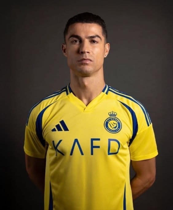 2024-25 艾納斯 主場 球迷版 短袖 連7 Ronaldo 國際碼