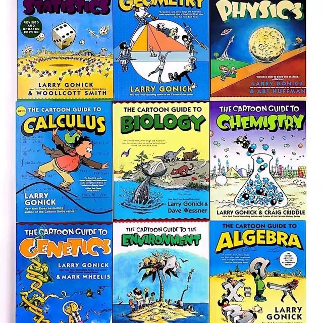 The Cartoon Guide to シリーズ5冊 英語 The Cartoon Guide Series 9 books | Paperback | 爆笑科學漫畫