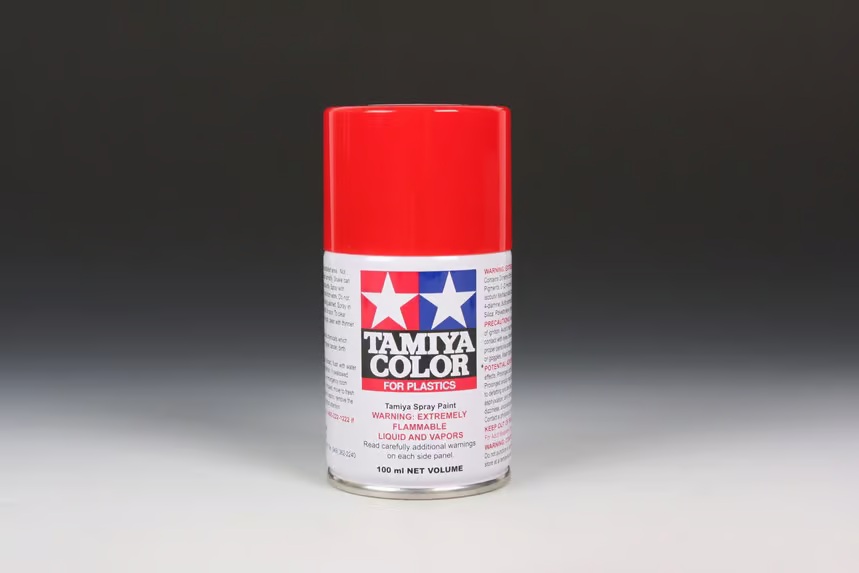 TA 85086 Tamiya Color Spray TS-86 Pure Red