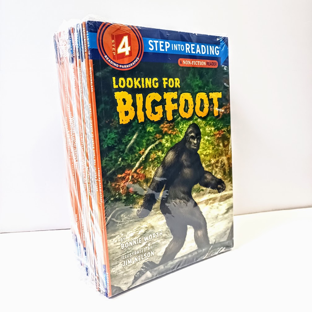 Step into Reading level 4  (27books)  蘭登英語分級繪本 經典讀物  點讀 音頻  B211	