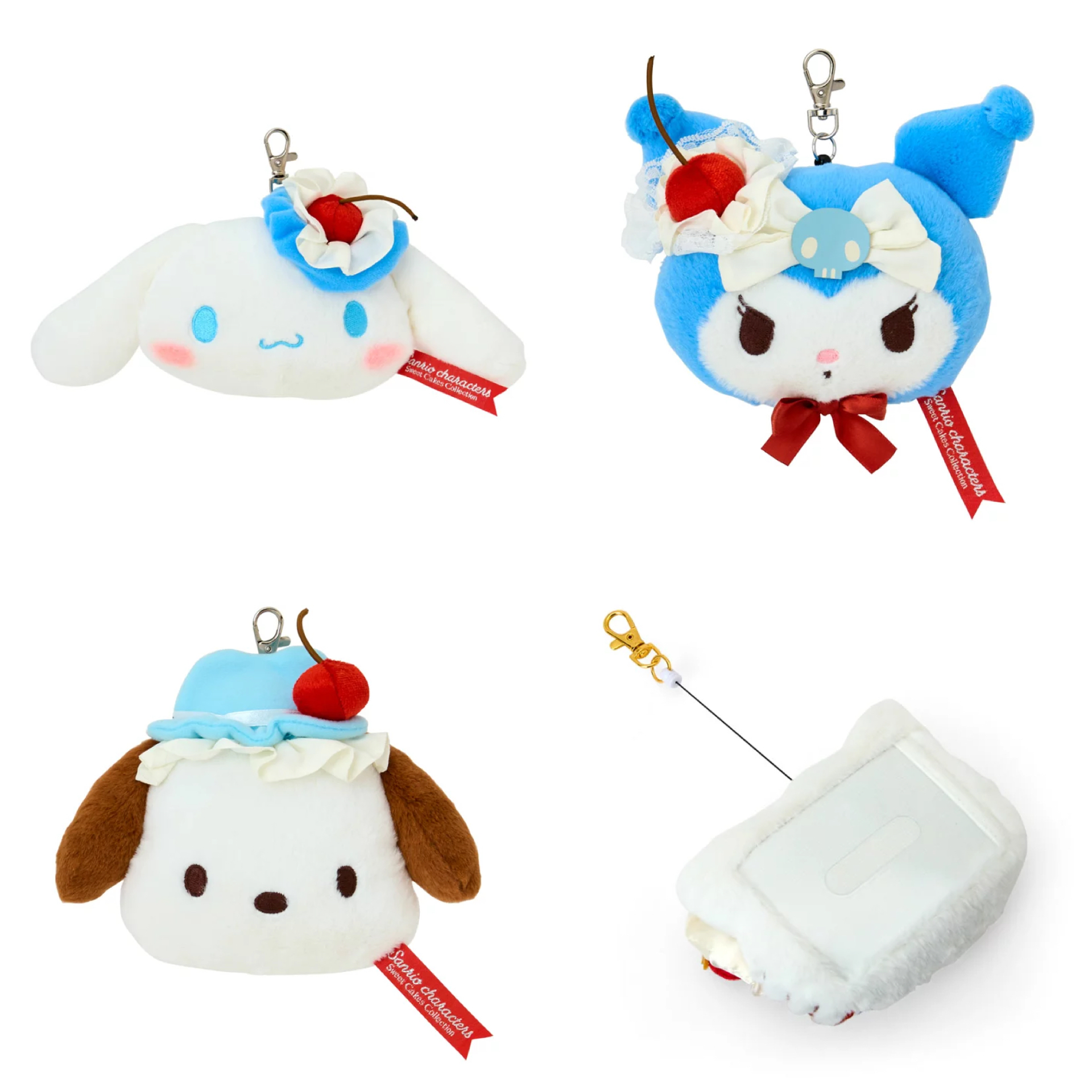 日本預訂📍日本Sanrio Sweet Cake Collection - 公仔/吊飾/卡套/袋仔/公仔連環保袋