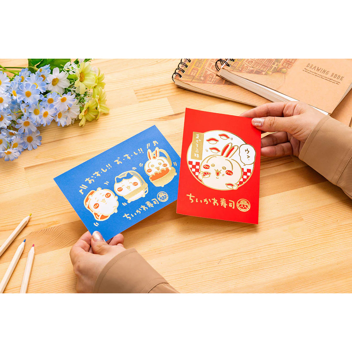 Chiikawa 燙金POSTCARD｜現貨