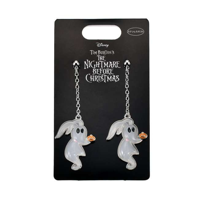 🌸 【預訂】Zero 耳環 - Fashion Collection - 2026 TIM BURTON'S THE NIGHTMARE BEFORE CHRISTMAS