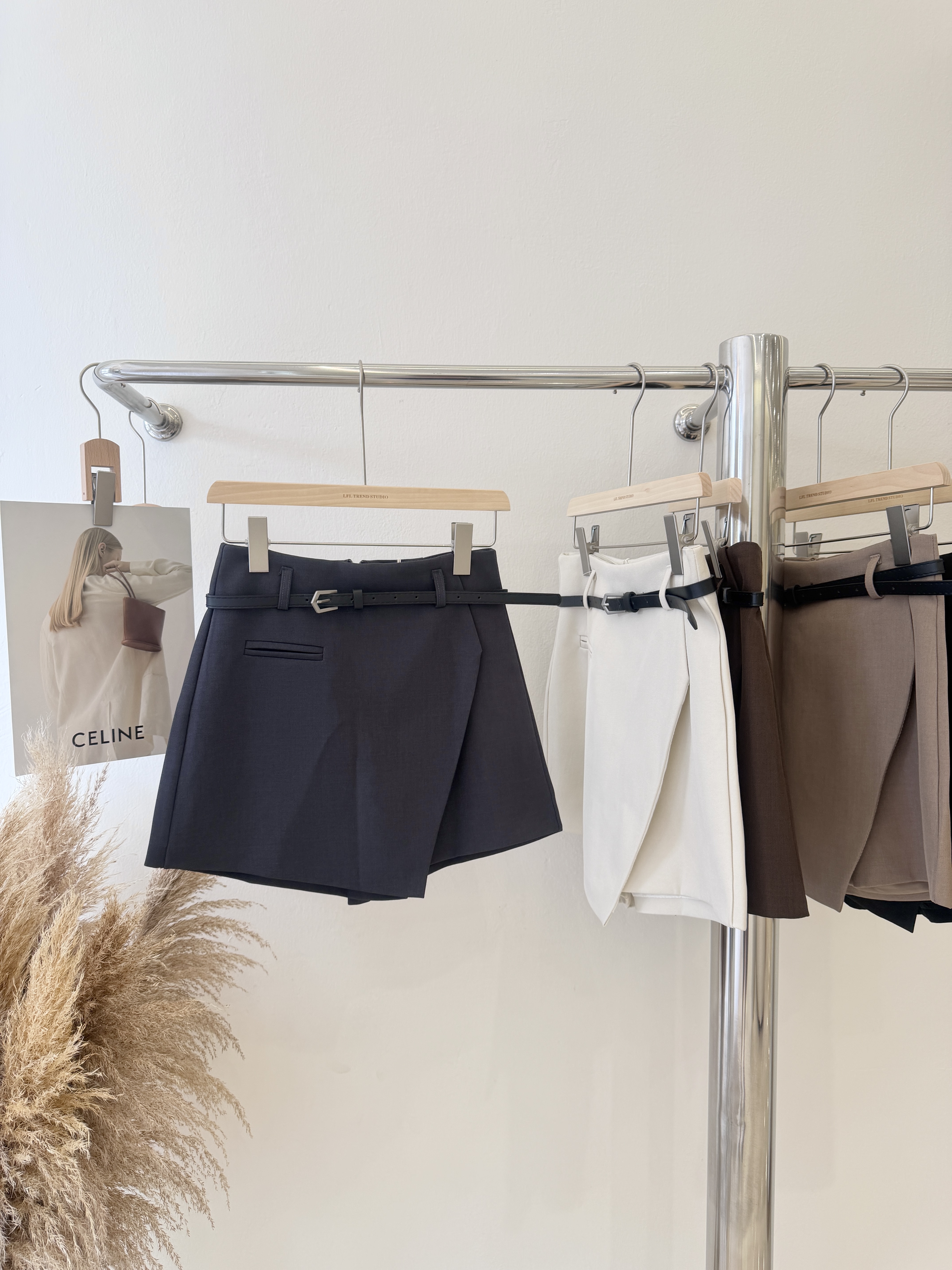 5650 爆款百搭西装裤裙(送腰带)