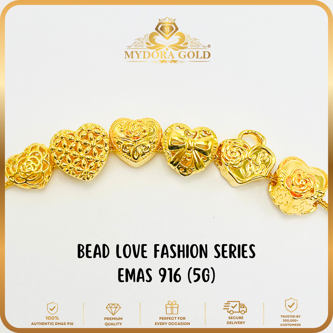 MYDORA Bead Love Fashion Series (5G) l EMAS 916/22K