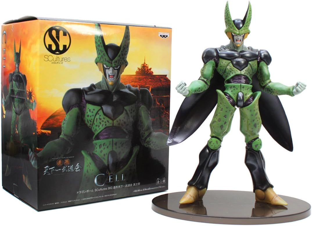 Banpresto, Scultures BIG Zoukei Tenkaichi Budouki Colosseum Vol.4 Figure: Dragon Ball Z, Cell 龍珠 造形天下一武道會, 斯路