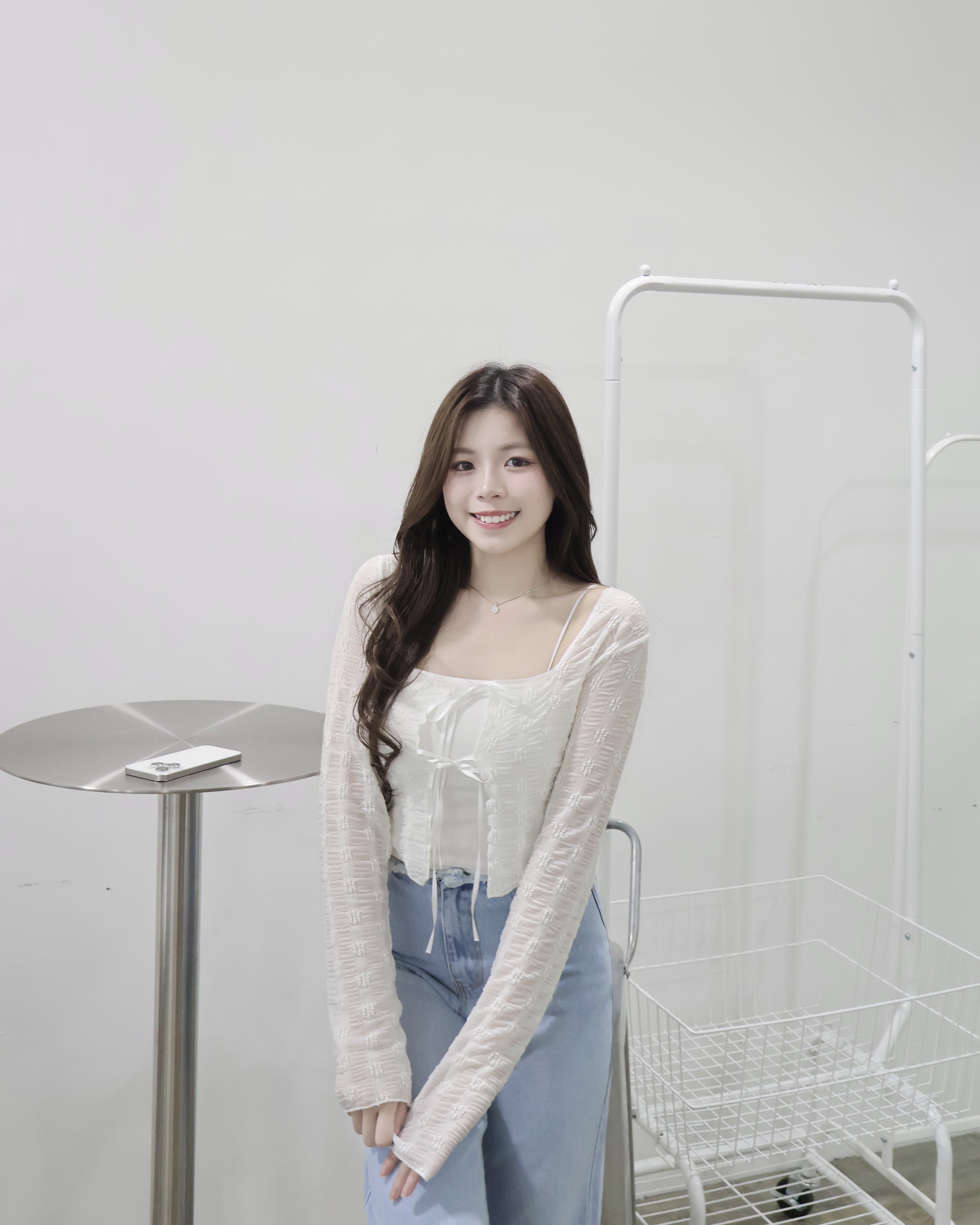 【 仙氣感up🌼🤍3D雛菊雙綁帶～極顯瘦自帶涼感防曬小外套♡】 Sunny Day Daisy Outer(三色入)