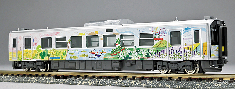 Tomix 98139型號 N規 JR北海道 H100形 根室線・宗谷線ラッピング車セット（兩節一組）