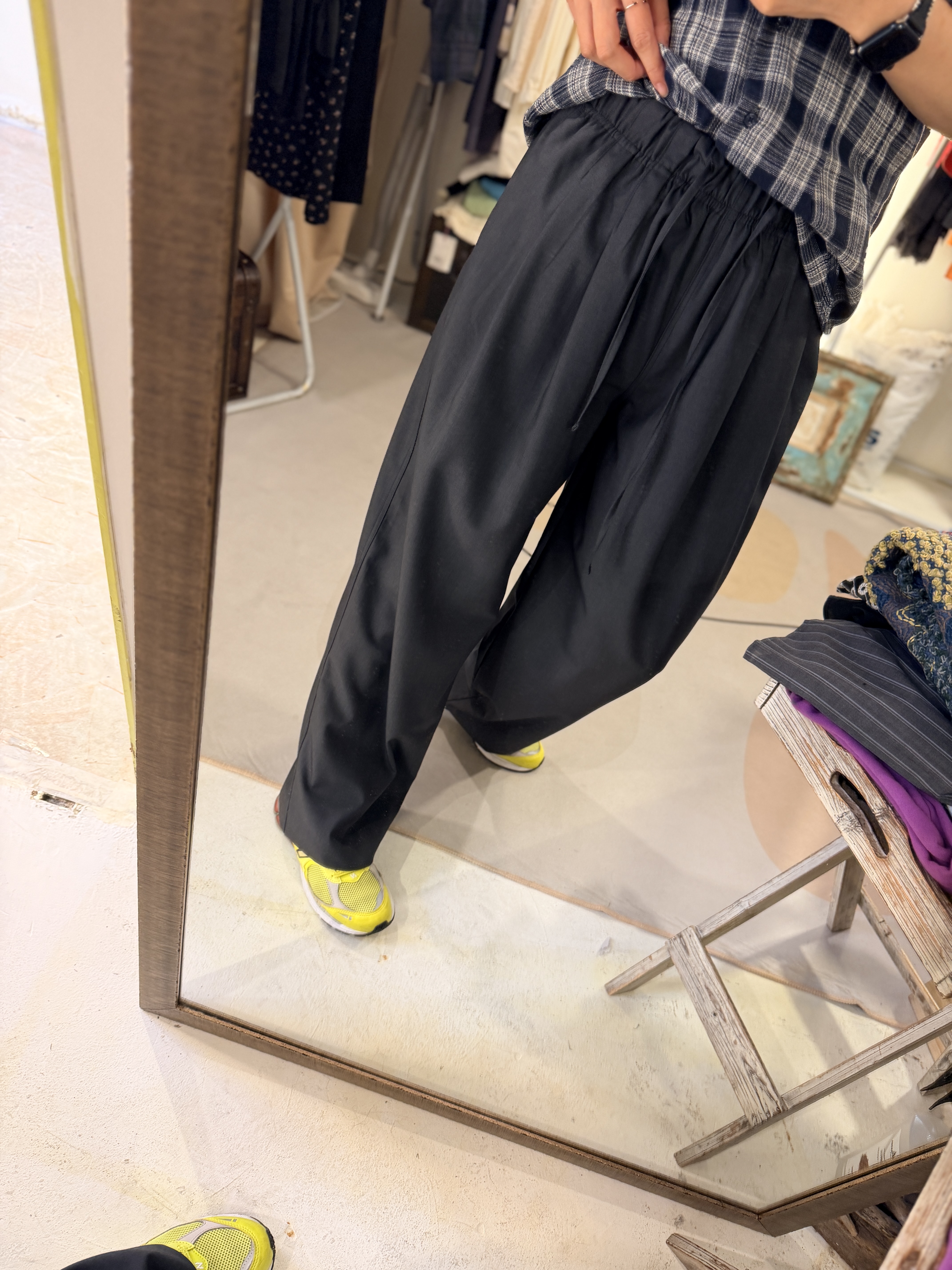 Elastic waist pants