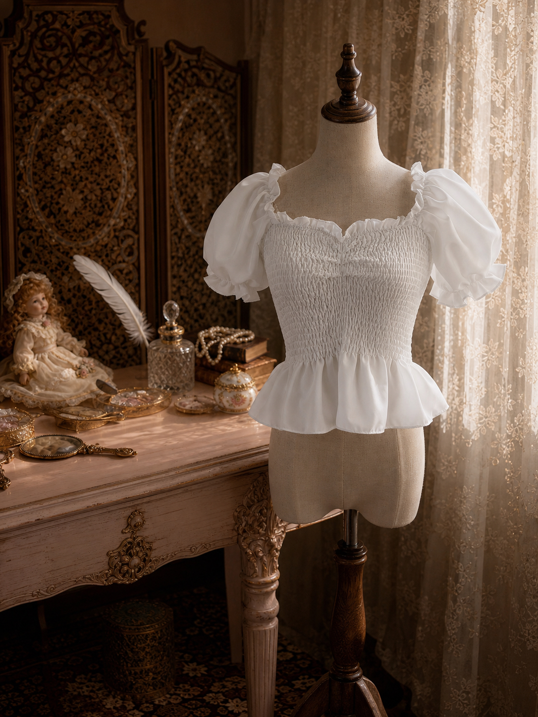 白雪童話告白Princess Victoria Blouse