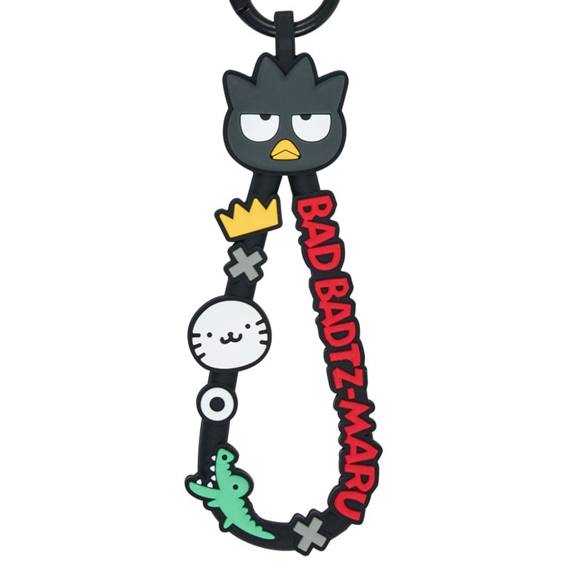 現貨｜Sanrio Bad Badtz-Maru XO仔 日版 橡膠繩 鎖匙扣 (82860-2)