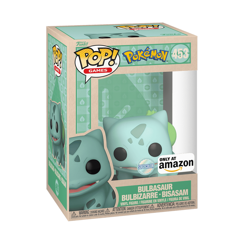 📦訂購 英國代購 Funko POP! Pokemon Bulbasaur (Soft Color) Figure 寵物小精靈 奇異種子 模型