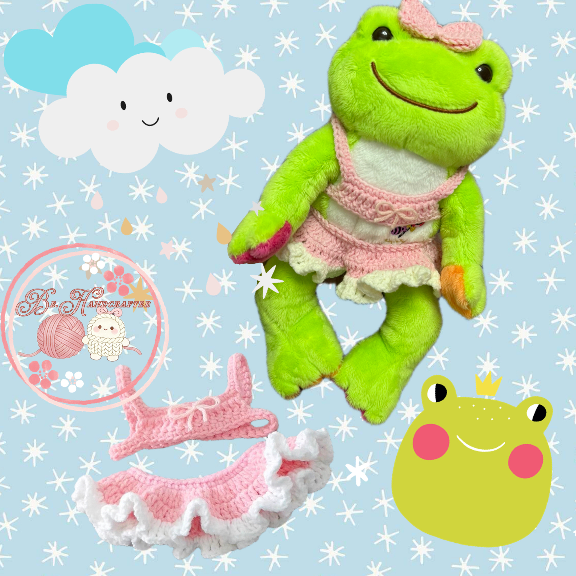 Pickles the frog背心裙套裝