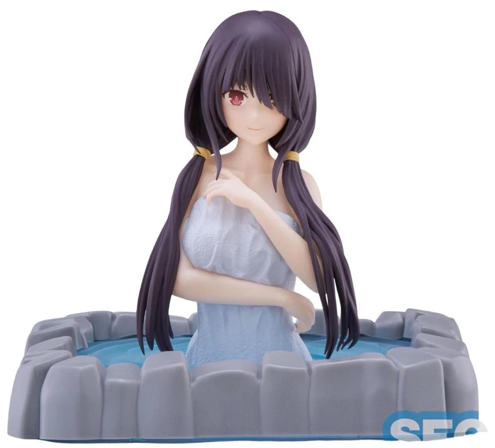 Sega, Luminasta Figure: Date Alive, Tokisaki Kurumi 約會大作戰 時崎狂三 (湯上 Ver.) 孖辮放鬆版