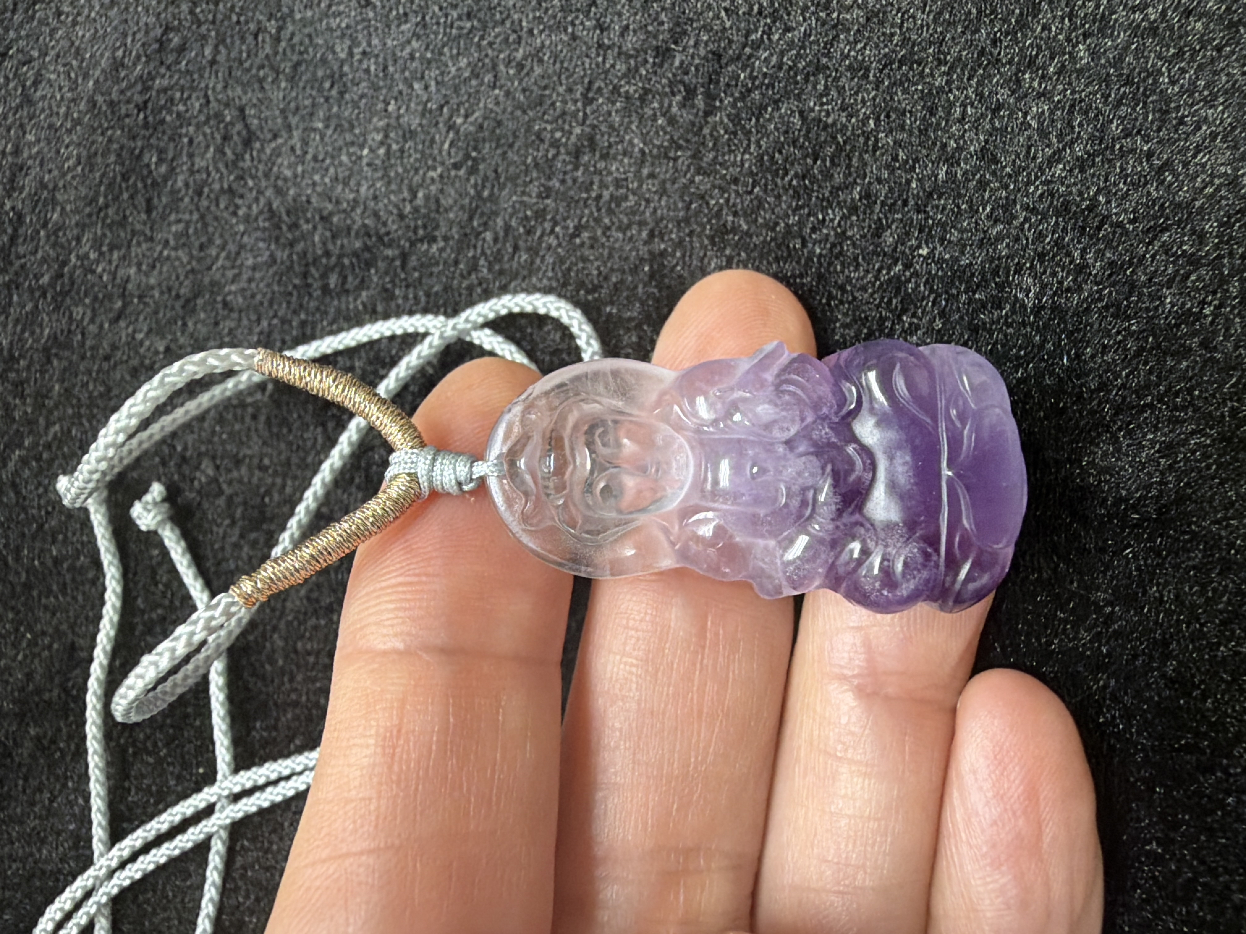 #4 持瓶觀音紫水晶吊咀（都穆法王+作明佛母火供加持）