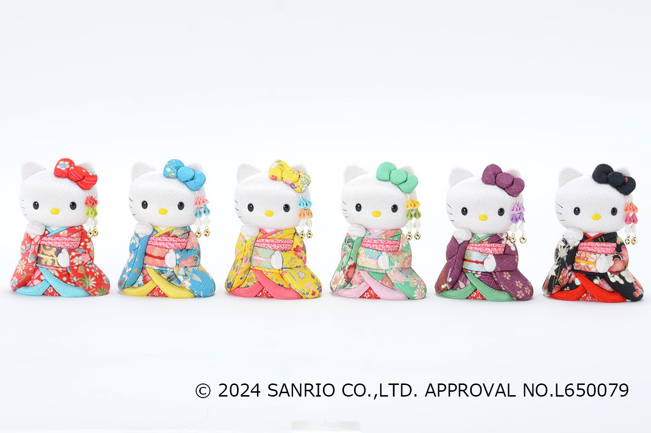 📦訂購 日本限定 柿沼東光 Sanrio 柿沼東光 Sanrio Hello Kitty 招財貓 舞妓人形娃娃