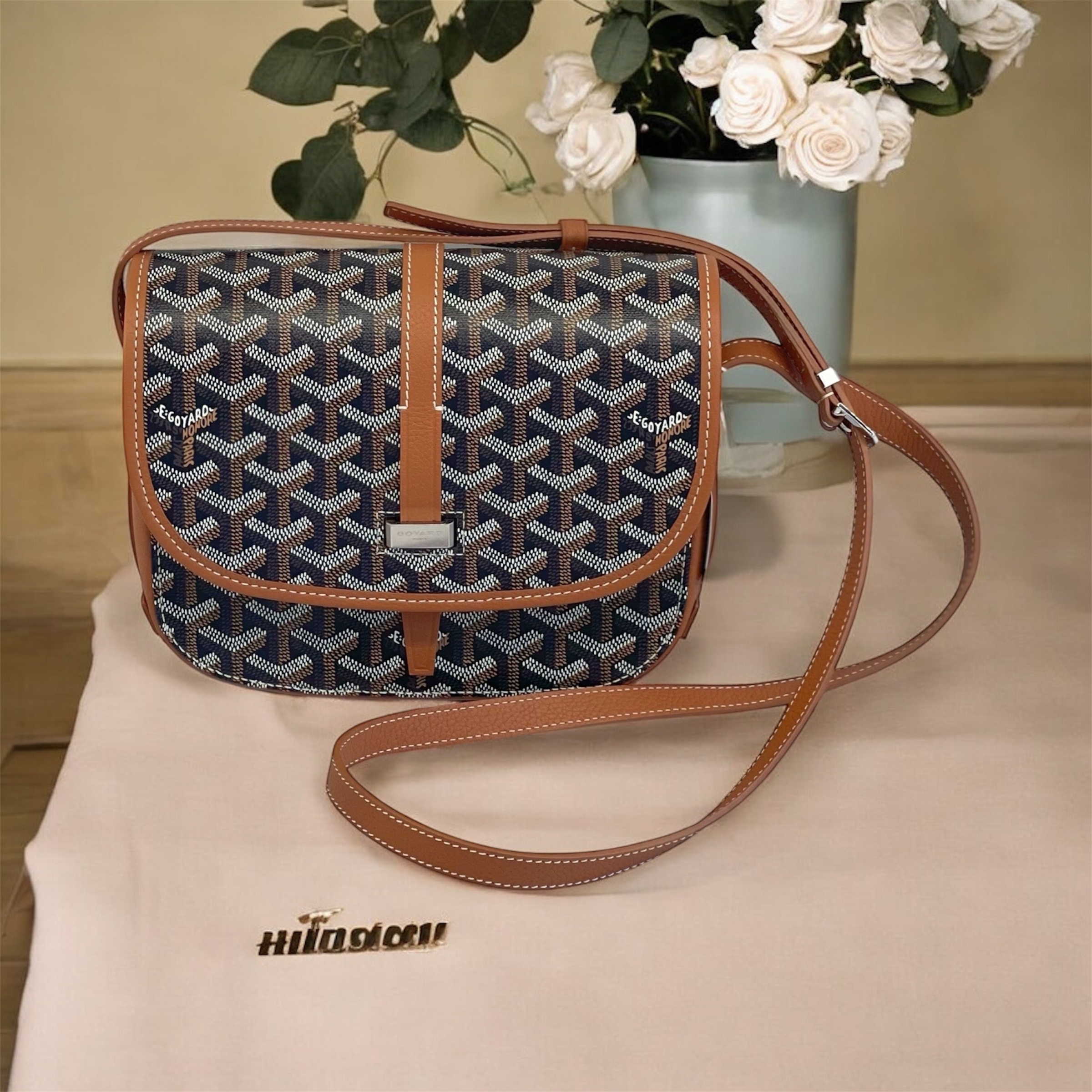 Goyard Belvedere Bag 郵差包 黑/啡色 PM Size