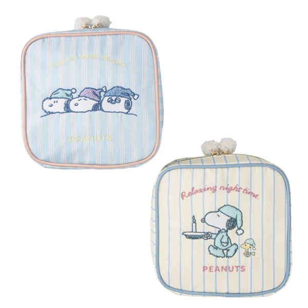 🌸 【預訂】Travel Pouch - Snoopy Relaxation Time Series