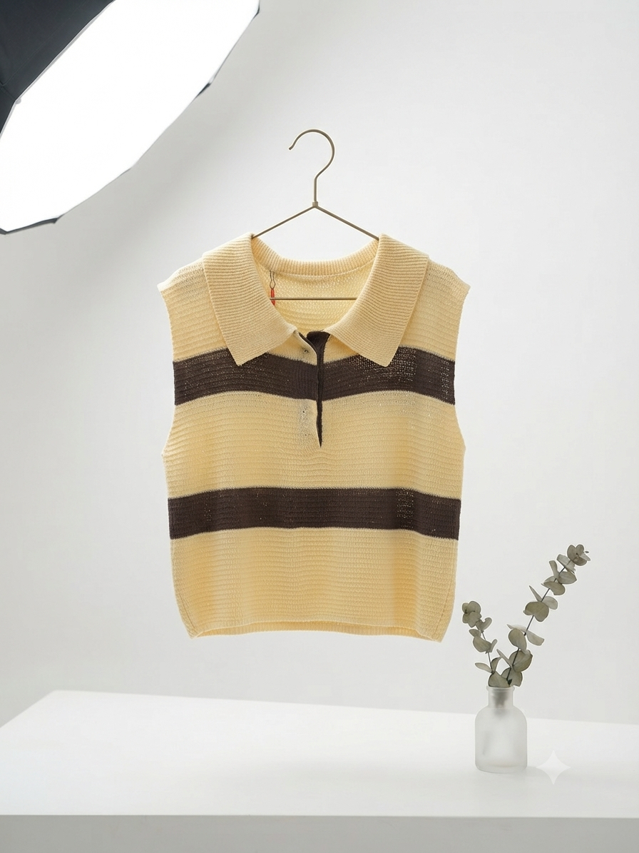 Stripe Knit Top