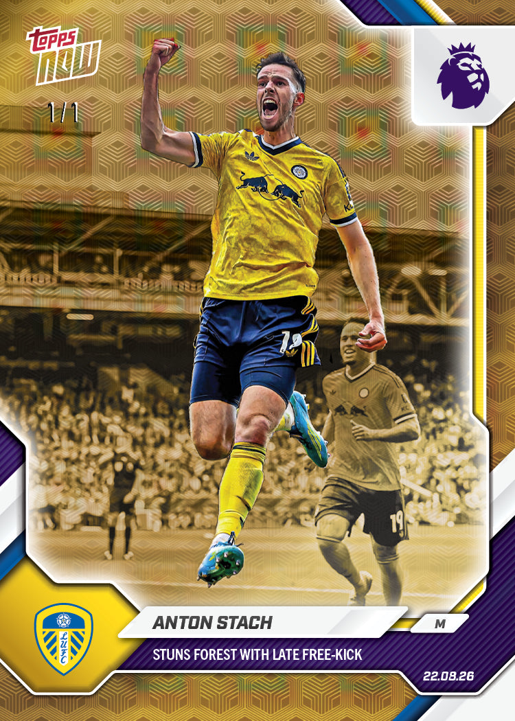 Anton Stach - 2026/27 Premier League Topps NOW® #3 紀念卡【團購】