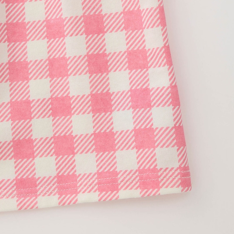 🇯🇵預訂 日本直送🇯🇵Sanrio兩色人物印花格紋摺領長袖上衣