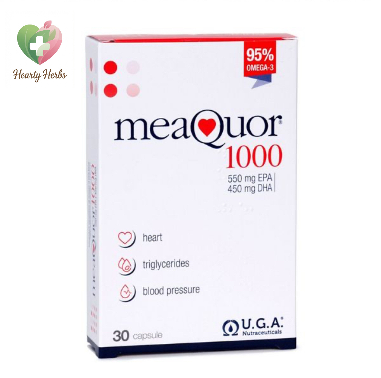 U.G.A. Nutraceuticals - Omegor 金凱撒深海魚油 30粒