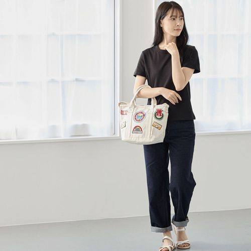 🆕【⭐訂購⭐】🇯🇵 日本直送 🌀Rootote x #Snoopy 貼布刺繡 2Way 斜孭袋/tote bag［3款選］🌀[ELCD-0207] [260423]