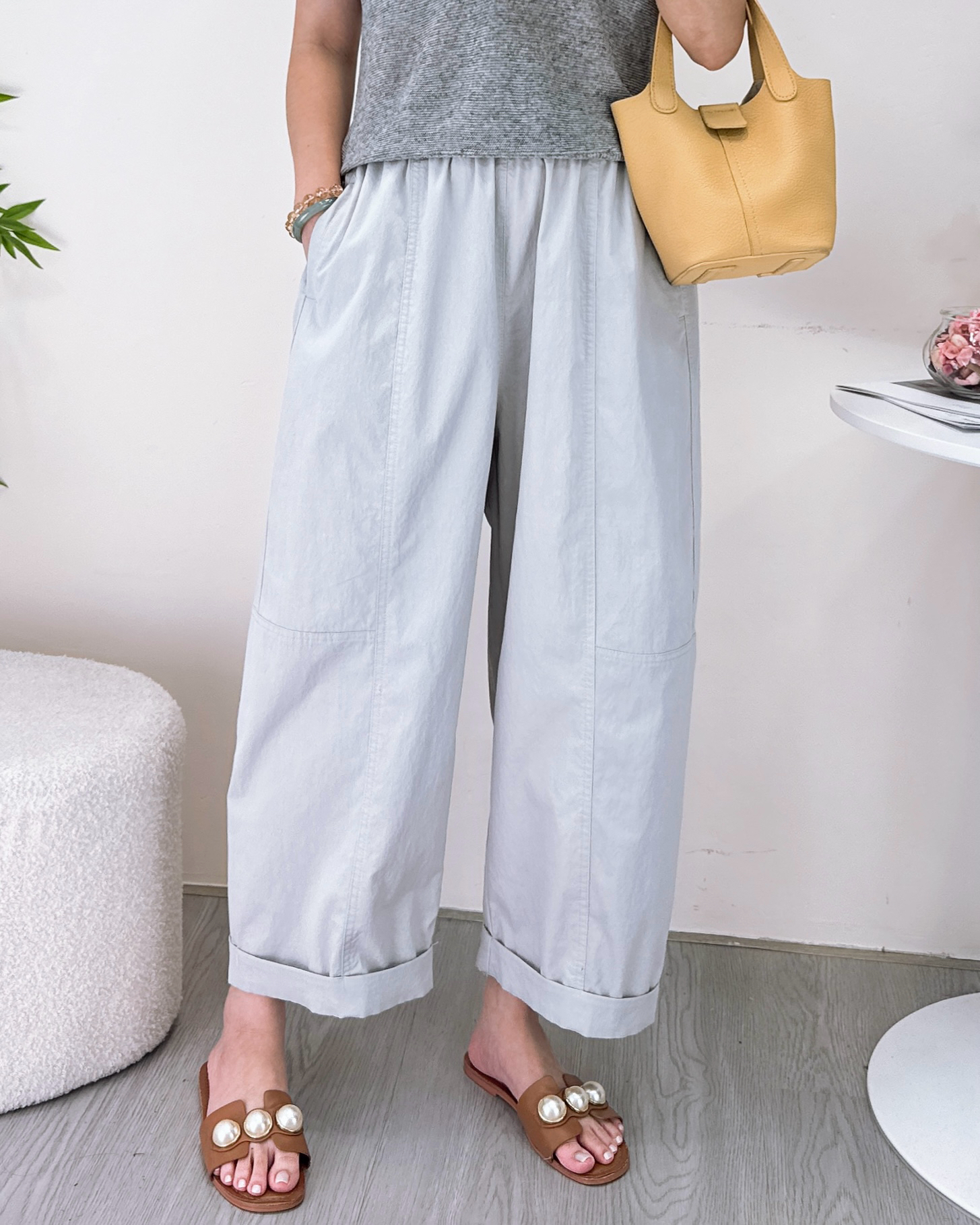 超舒服冰涼休閒闊褲 3色