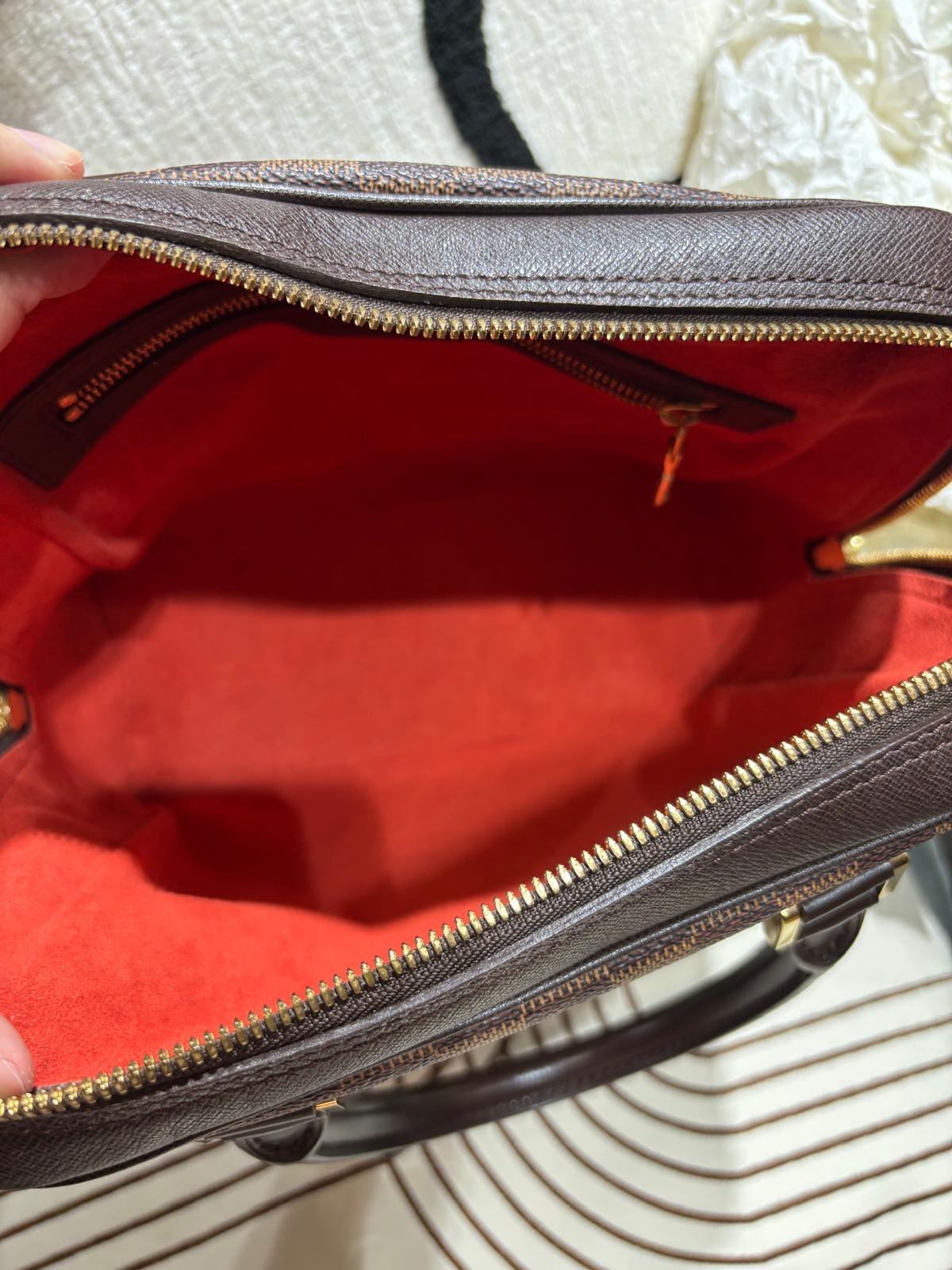 Lv Triana Damier Handbag N51155 100%Authentic, 95%New ✅Dust bag