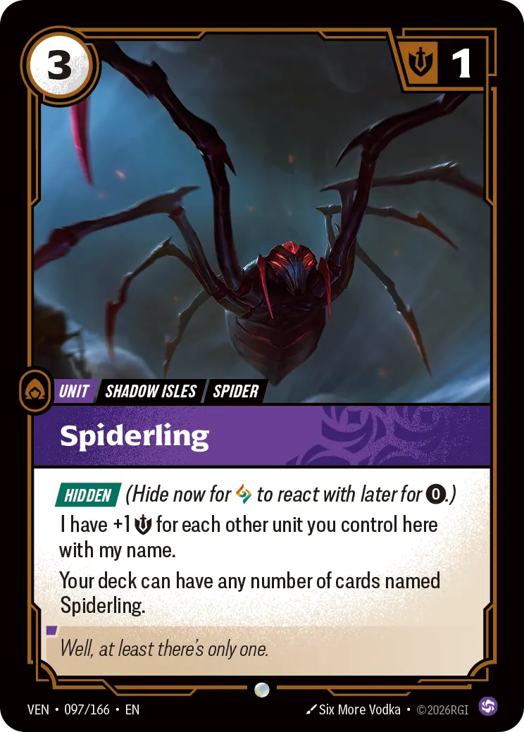 Vendetta - Commen- Chaos Rune (Set 4)