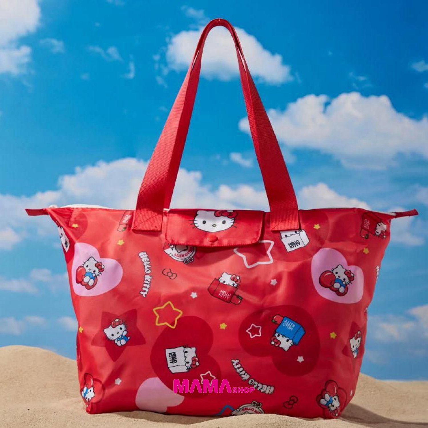 【泰國限時特價 🇹🇭】全城瘋搶！泰國 Sanrio 摺疊式大容量環保袋 🌟 限時心動價發售！
