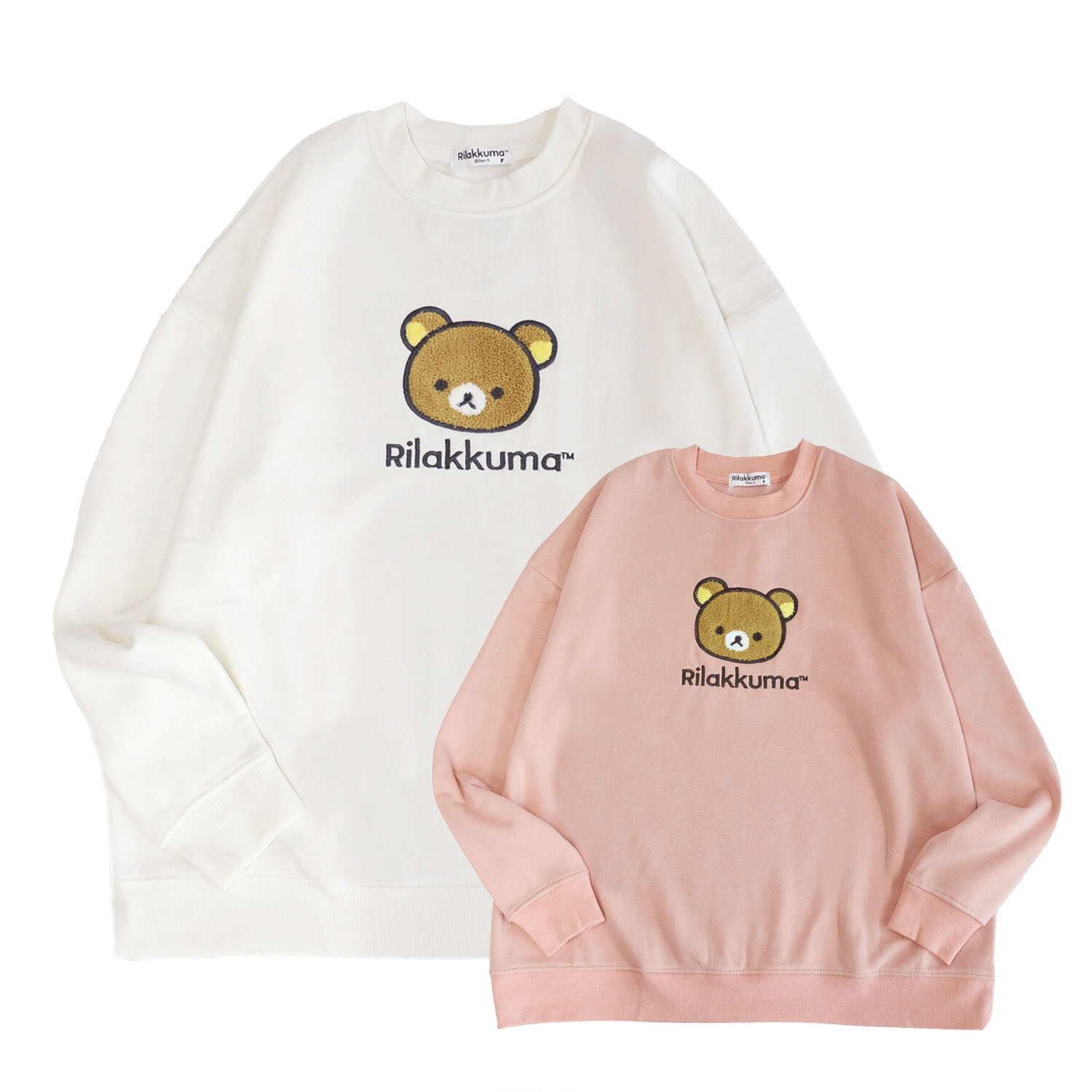 日版 鬆弛熊 刺繡長袖衛衣(全1款)