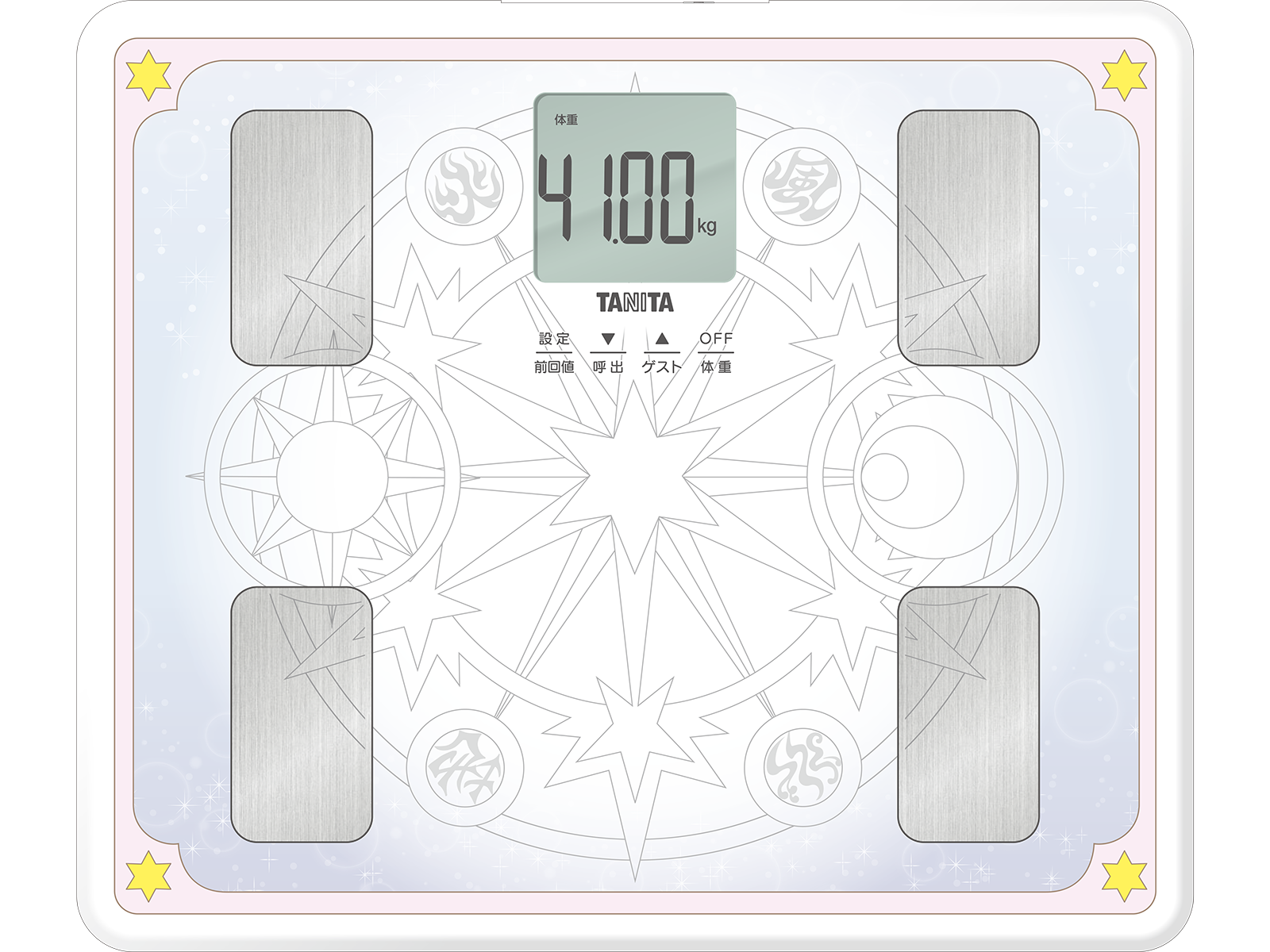《Pre-Order》體脂秤｜Cardcaptor Sakura X TANITA 第二彈 (26SK109-P）